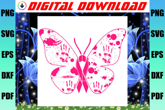 Breast Cancer Butterfly