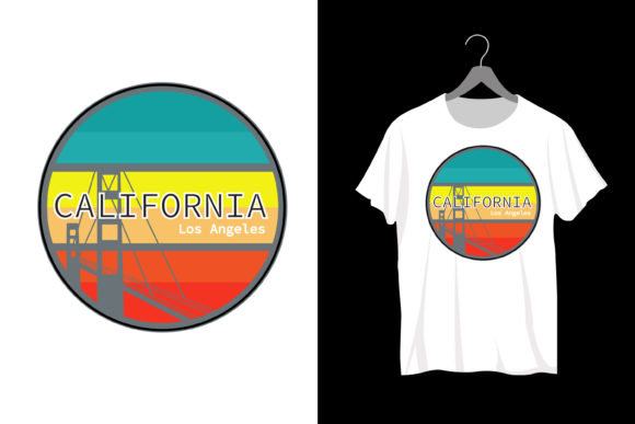 California Bridge Illustration