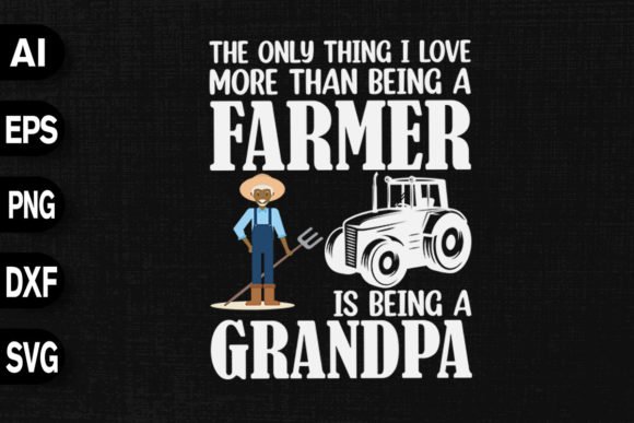 Farmer is Being a Grandpa