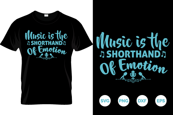 Music Tshirt Design EPS, SVG, PNG, DXF