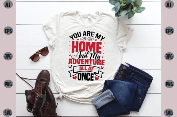 Valentine's Day Typography Svg Design